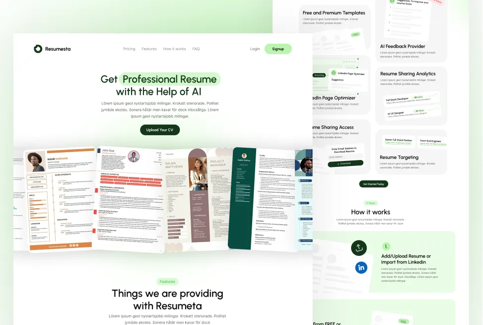 Portfolio work